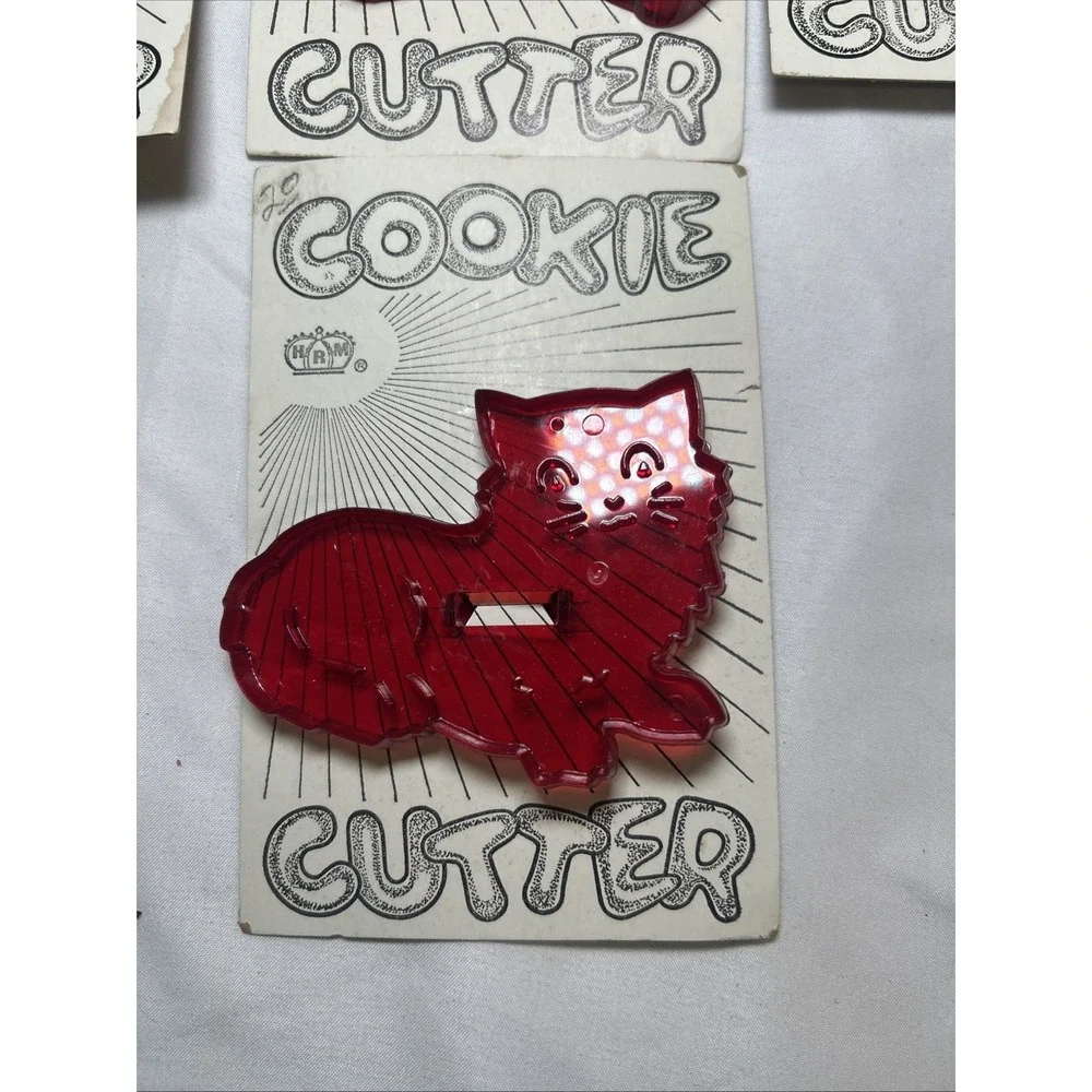Educational Products Company Vintage Animal Cookie Cutters Lot Of 7 Farm Rooster
